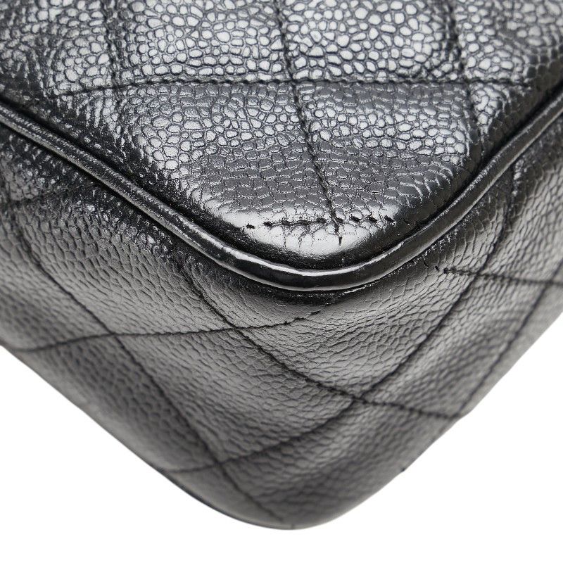 Chanel Chanel Chanel Coco Mark Coco Ball Matelassé Caviar Skin Shoulder Bag Leather Shoulder Bag Size ONE SIZE - 7 Thumbnail