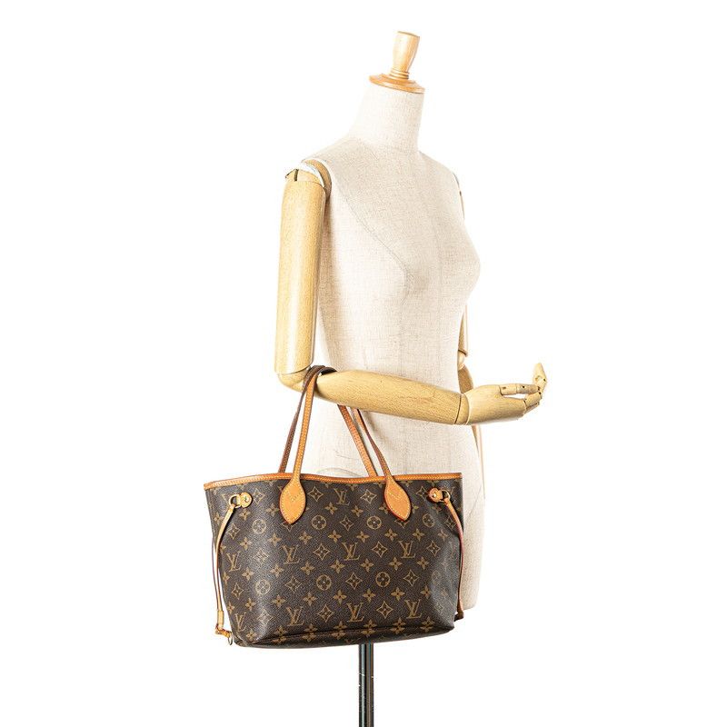 Louis Vuitton Louis Vuitton Louis Vuitton Neverfull Monogram Handbag Canvas Tote Bag M40155 DUTY FREE for USA Size ONE SIZE - 9 Thumbnail