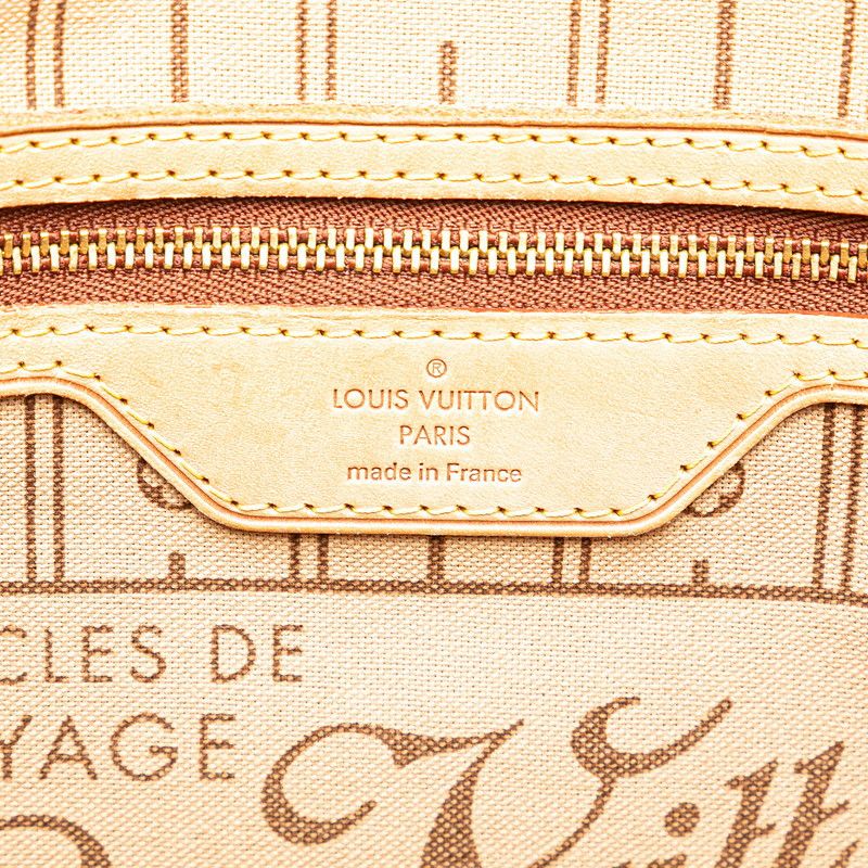 Louis Vuitton Louis Vuitton Louis Vuitton Neverfull Monogram Handbag Canvas Tote Bag M40155 DUTY FREE for USA Size ONE SIZE - 7 Thumbnail
