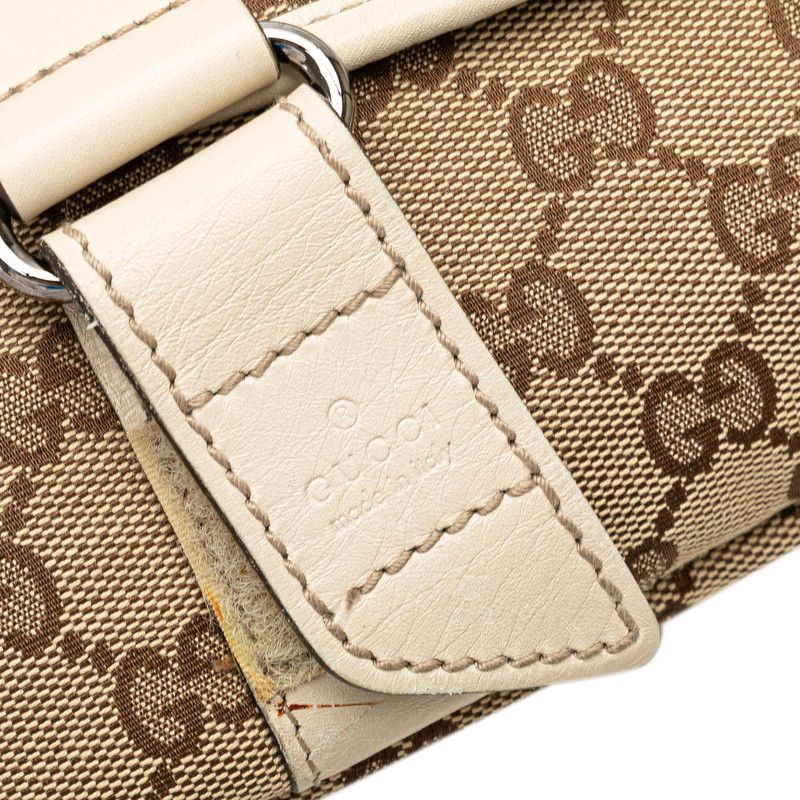 Gucci Gucci Gucci GG Canvas Waist Bag Canvas Belt Bag 145851 DUTY FREE for USA Size ONE SIZE - 8 Thumbnail