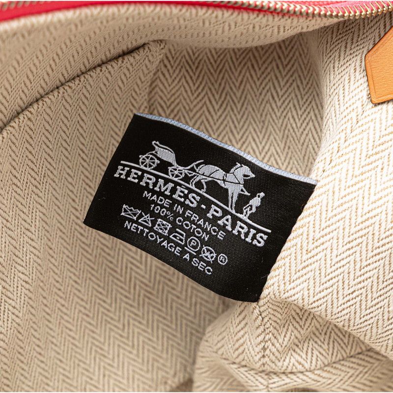 Hermes Hermes Hermes Bride-a-Brac Canvas Handbag Canvas Handbag DUTY FREE for USA Size ONE SIZE - 9 Thumbnail