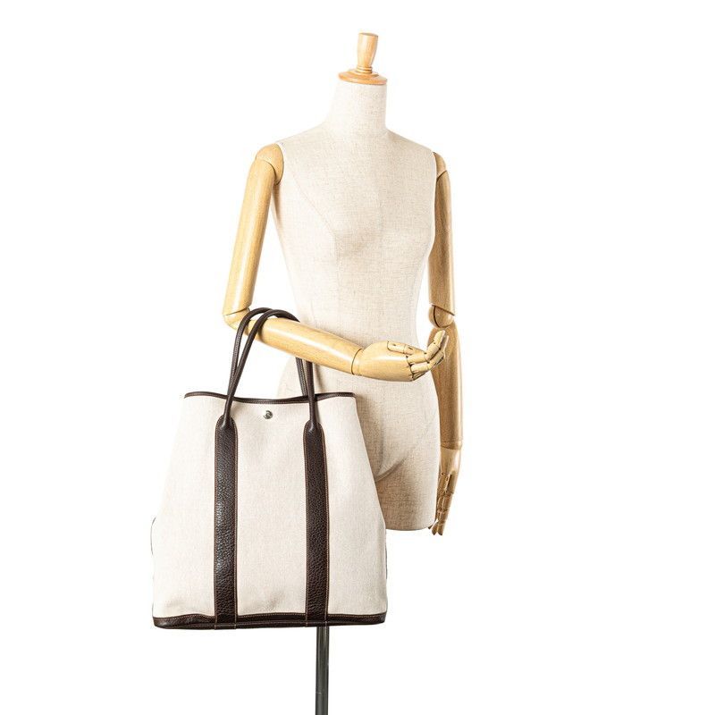 Hermes Hermes Hermes Garden File Toilash Negonda Tote Bag Leather Tote Bag Stamp H (2004) DUTY FREE for USA Size ONE SIZE - 10 Thumbnail