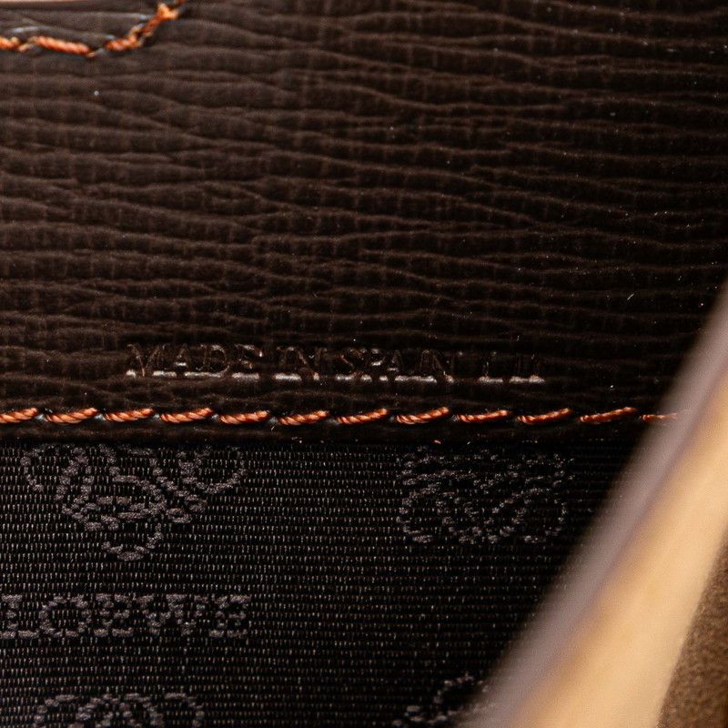 Loewe Loewe Loewe Anagram Leather Briefcase Leather Business Bag DUTY FREE for USA Size ONE SIZE - 12 Thumbnail