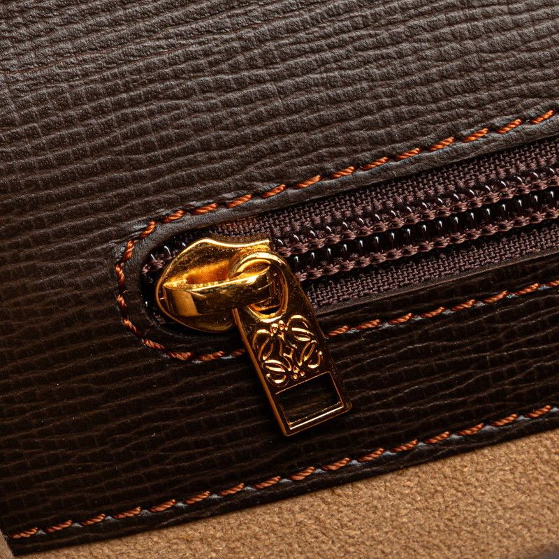 Loewe Loewe Loewe Anagram Leather Briefcase Leather Business Bag DUTY FREE for USA Size ONE SIZE - 9 Thumbnail