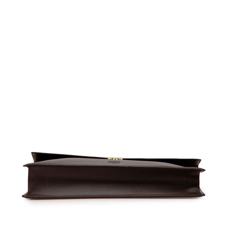 Loewe Loewe Loewe Anagram Leather Briefcase Leather Business Bag DUTY FREE for USA Size ONE SIZE - 3 Thumbnail