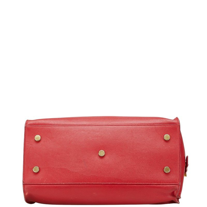 Yves Saint Laurent Yves Saint Laurent Saint Laurent Baby Cabas Leather 2way Bag Leather Shoulder Bag 394461 Size ONE SIZE - 3 Thumbnail