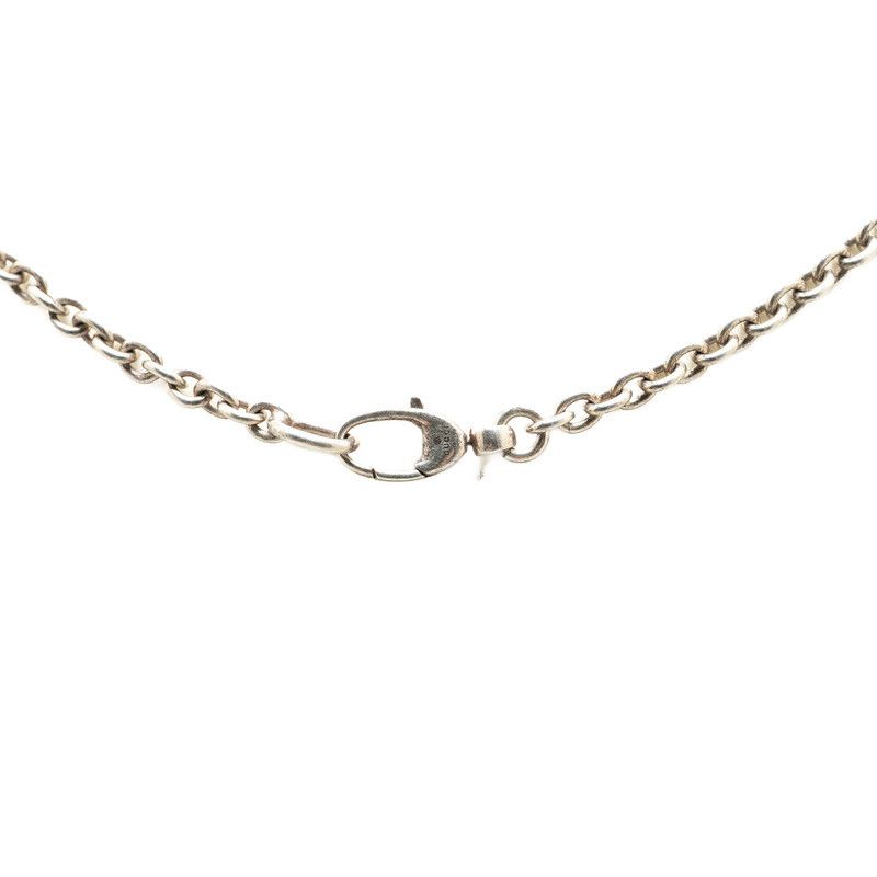 Gucci Gucci Gucci Interlocking G SV925 Necklace Metal Necklace 190484 DUTY FREE for USA Size ONE SIZE - 4 Thumbnail