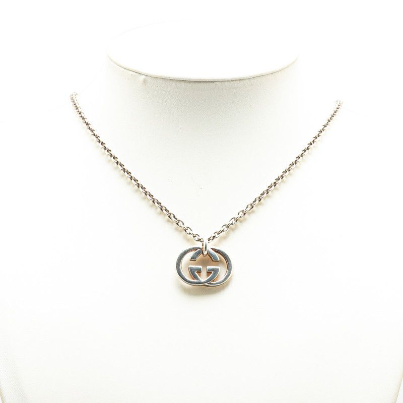 Gucci Gucci Gucci Interlocking G SV925 Necklace Metal Necklace 190484 DUTY FREE for USA Size ONE SIZE - 5 Thumbnail