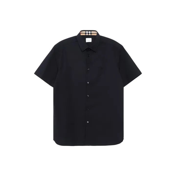 Burberry Burberry Short Sleeve Button-Up Shirt for Men Size US L / EU 52-54 / 3 - 2 Thumbnail