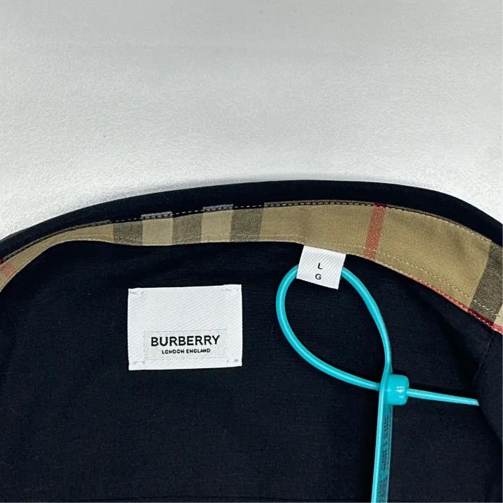 Burberry Burberry Short Sleeve Button-Up Shirt for Men Size US L / EU 52-54 / 3 - 3 Thumbnail