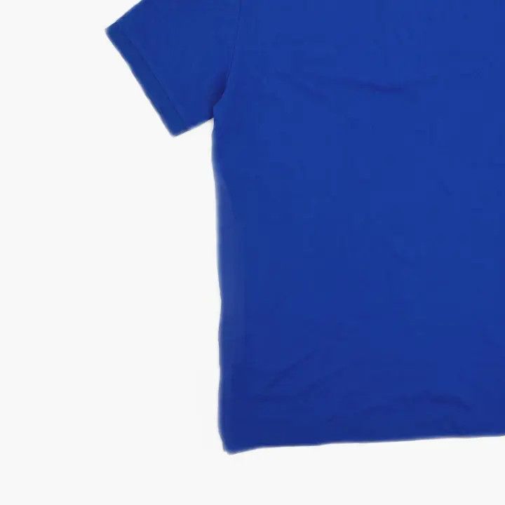 Burberry Burberry Blue Logo Embroidered Short Sleeve Polo Size US M / EU 48-50 / 2 - 5 Thumbnail