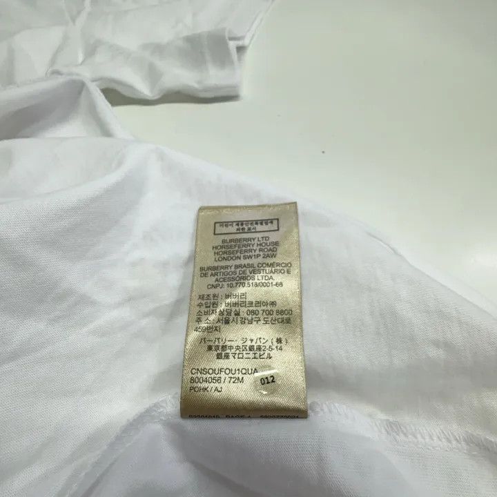 Burberry Burberry Logo Cotton Short Sleeve T-Shirt Size US M / EU 48-50 / 2 - 7 Thumbnail