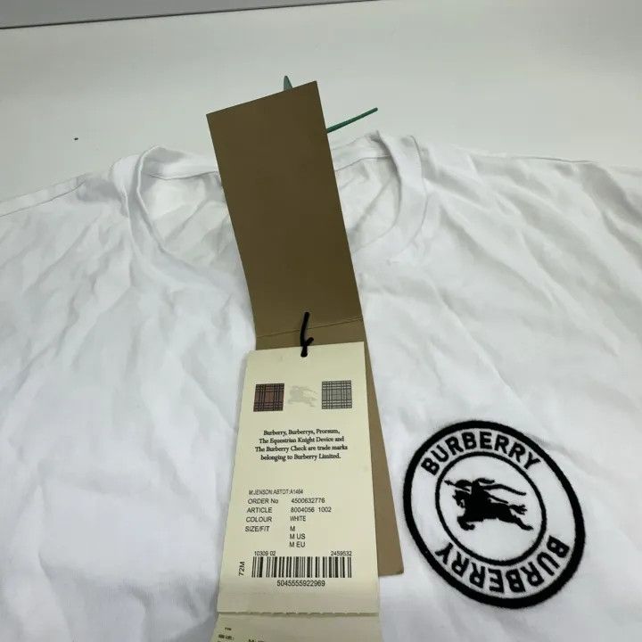 Burberry Burberry Logo Cotton Short Sleeve T-Shirt Size US M / EU 48-50 / 2 - 4 Thumbnail