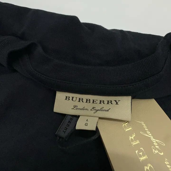 Burberry Burberry Black Logo T-Shirt for Men and Women Size US L / EU 52-54 / 3 - 11 Thumbnail