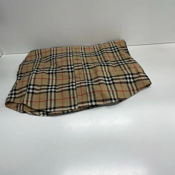Burberry Burberry Vintage Check Cuffed Cotton Shirt Size US M / EU 48-50 / 2 - 10 Thumbnail