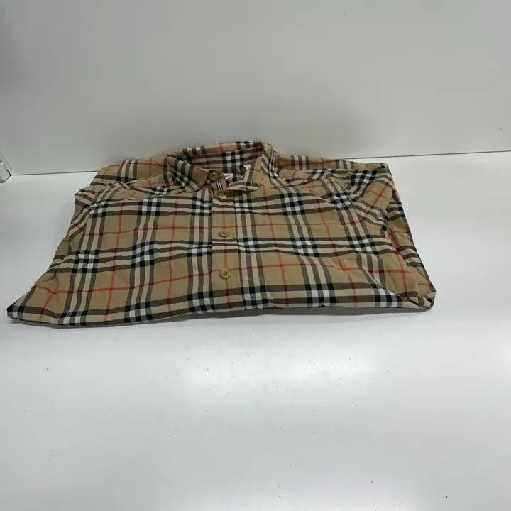 Burberry Burberry Vintage Check Cuffed Cotton Shirt Size US M / EU 48-50 / 2 - 11 Thumbnail