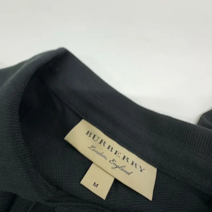 Burberry Burberry Black Short Sleeve Polo Shirt Size US M / EU 48-50 / 2 - 12 Thumbnail