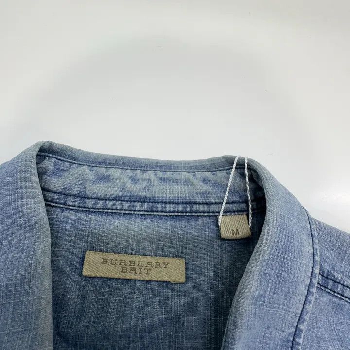 Burberry Burberry Casual Stylish Solid Color Button-Up Shirt Size US M / EU 48-50 / 2 - 5 Thumbnail