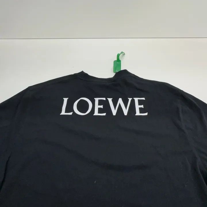Loewe Loewe Smiley Face Cotton Short Sleeve T-shirt Size US XS / EU 42 / 0 - 12 Thumbnail