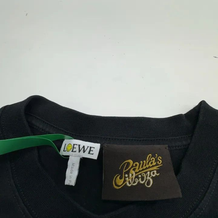 Loewe Loewe Smiley Face Cotton Short Sleeve T-shirt Size US XS / EU 42 / 0 - 7 Thumbnail