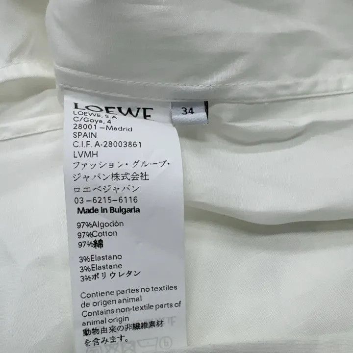 Loewe Loewe Minimalist Long Sleeve Casual Shirt Size US S / EU 44-46 / 1 - 5 Thumbnail