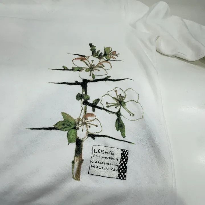 Loewe Loewe Casual Graphic Long Sleeve Sweatshirt Size US S / EU 44-46 / 1 - 9 Thumbnail