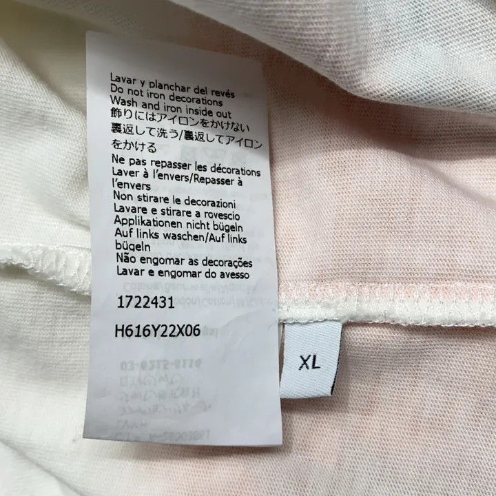 Loewe Loewe FW21 Printed White Short Sleeve T-Shirt Size US XL / EU 56 / 4 - 6 Thumbnail