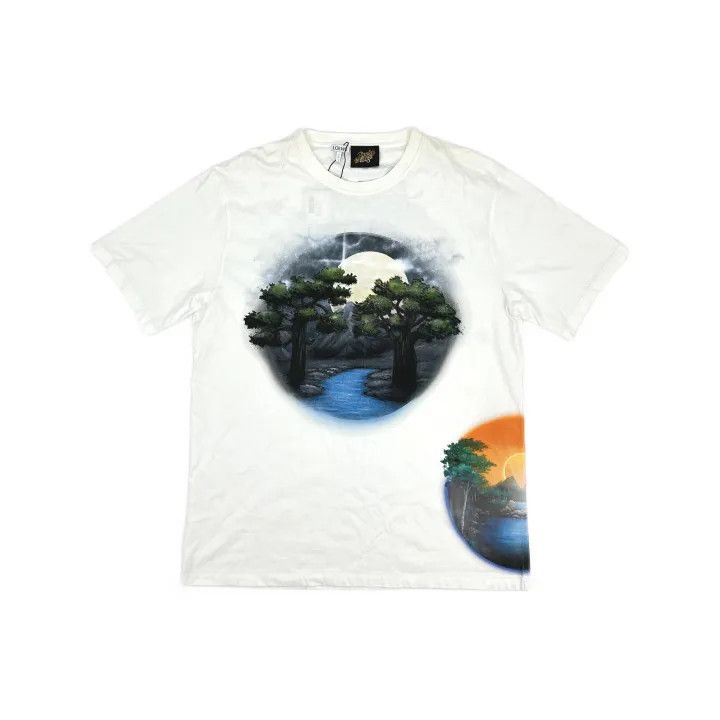 Loewe Loewe FW21 Printed White Short Sleeve T-Shirt Size US XL / EU 56 / 4 - 2 Thumbnail