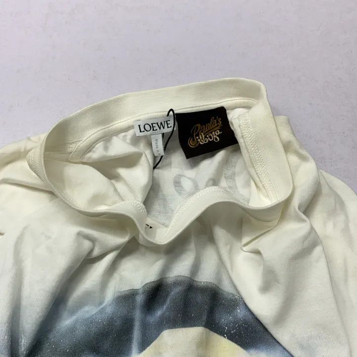 Loewe Loewe FW21 Printed White Short Sleeve T-Shirt Size US XL / EU 56 / 4 - 8 Thumbnail