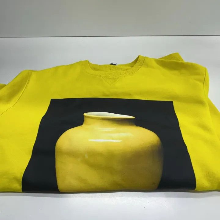 Loewe Loewe Yellow Ceramic Print Long Sleeve Sweatshirt Size US M / EU 48-50 / 2 - 8 Thumbnail