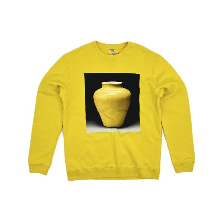 Loewe Loewe Yellow Ceramic Print Long Sleeve Sweatshirt Size US M / EU 48-50 / 2 - 2 Thumbnail
