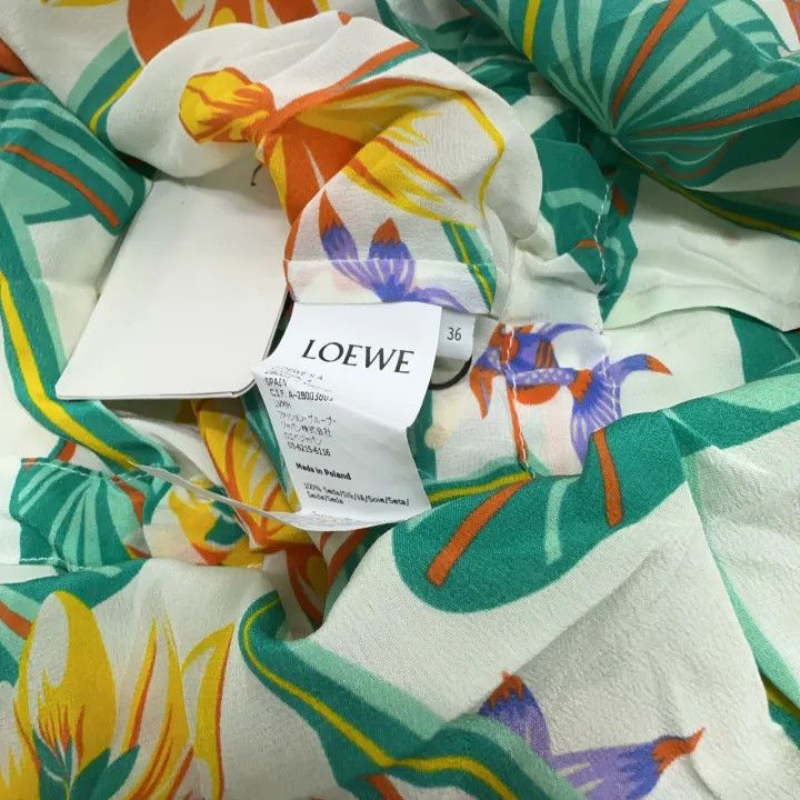 Loewe Loewe Casual Long Floral Shirt Size US S / EU 44-46 / 1 - 6 Thumbnail