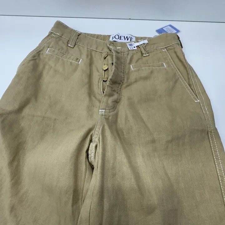 Loewe Loewe Casual Khaki Denim Pants Size US 34 / EU 50 - 9 Thumbnail