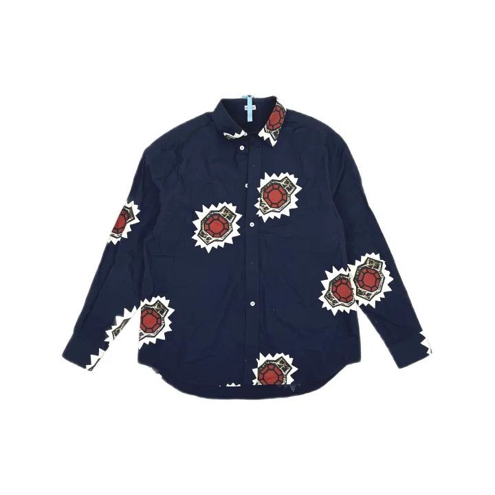 Loewe Loewe FW21 Cotton Long Sleeve Shirt Size US M / EU 48-50 / 2 - 2 Thumbnail