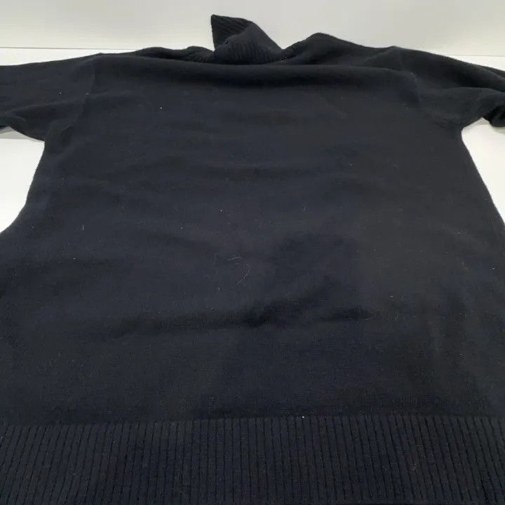 Loewe Loewe Black Logo Embroidered Turtleneck Sweater Size US XL / EU 56 / 4 - 13 Thumbnail