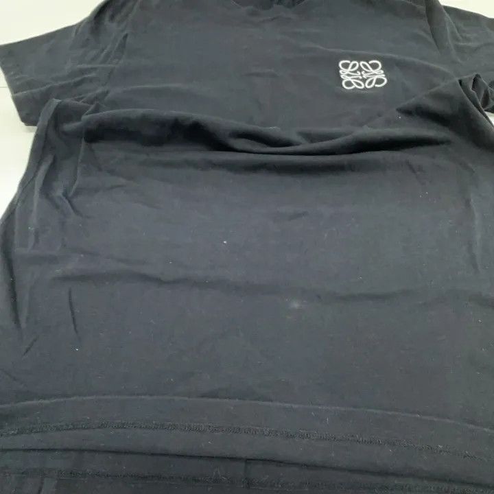 Loewe Loewe FW23 Logo Embroidered T-Shirt Black Size US M / EU 48-50 / 2 - 8 Thumbnail