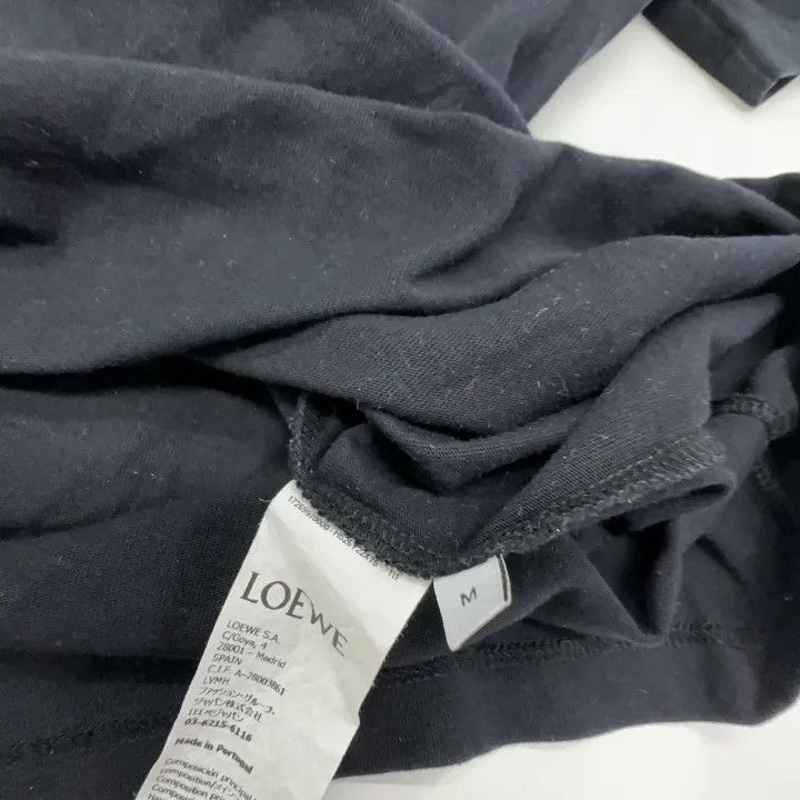 Loewe Loewe FW23 Logo Embroidered T-Shirt Black Size US M / EU 48-50 / 2 - 4 Thumbnail