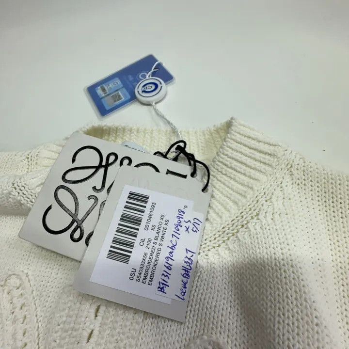 Loewe Loewe Casual Fashion Knit Short Sleeve Top Size US XS / EU 42 / 0 - 4 Thumbnail