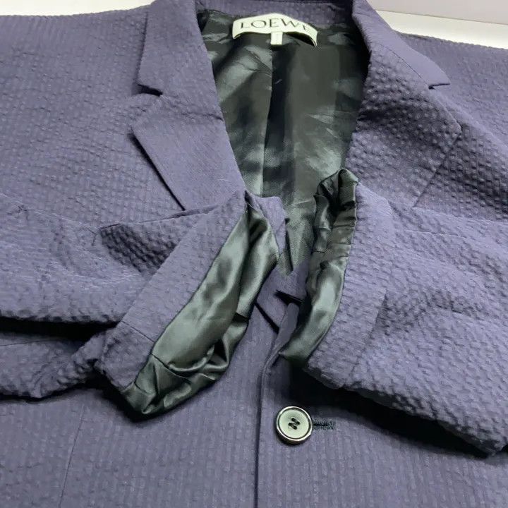 Loewe Loewe Casual Purple Blazer with Single Button Size US L / EU 52-54 / 3 - 8 Thumbnail