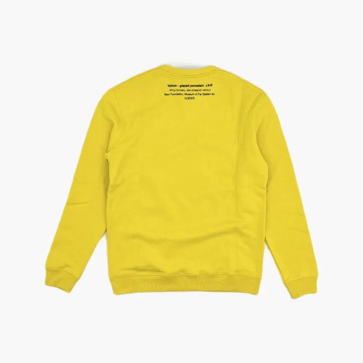 Loewe Loewe SS23 Ceramic Print Yellow Sweatshirt Size US XS / EU 42 / 0 - 3 Thumbnail