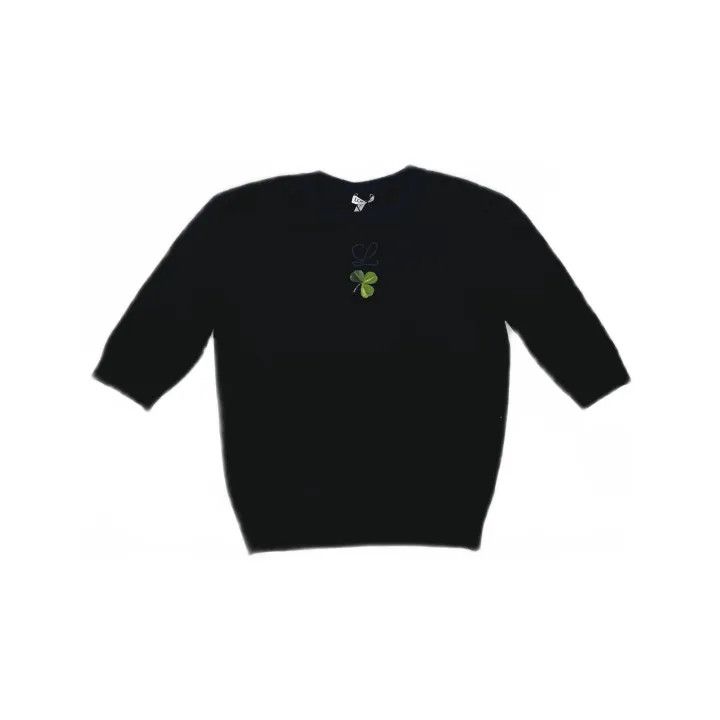 Loewe Loewe Embroidered Clover Knit Sweater Size US XS / EU 42 / 0 - 2 Thumbnail