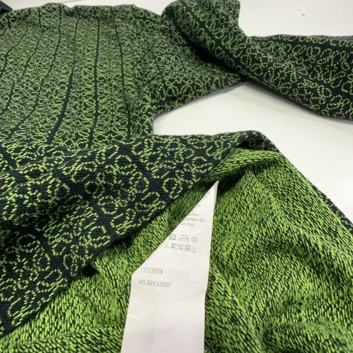 Loewe Loewe Logo Patterned Loose Fit Long Sleeve Polo Size US XS / EU 42 / 0 - 5 Thumbnail
