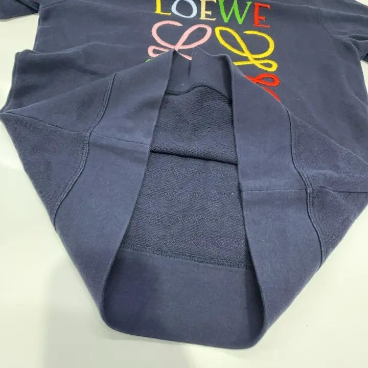 Loewe Loewe Rainbow Logo Embroidered Sweatshirt Size US XS / EU 42 / 0 - 11 Thumbnail