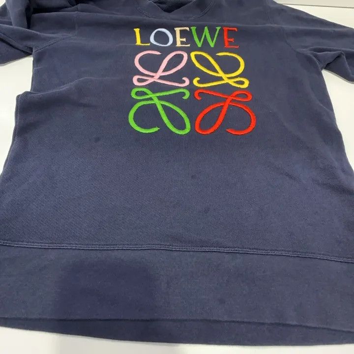 Loewe Loewe Rainbow Logo Embroidered Sweatshirt Size US XS / EU 42 / 0 - 10 Thumbnail