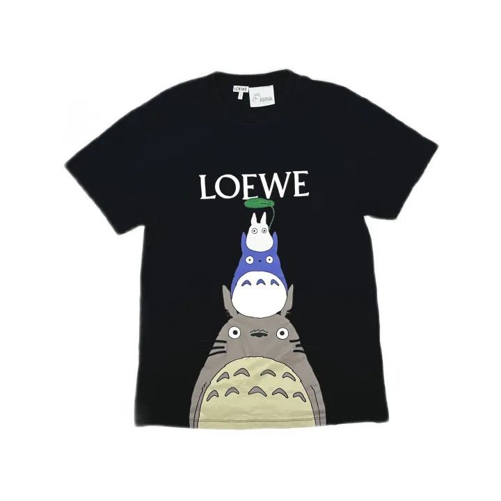 LOEWE x Totoro Graphic Short Sleeve T-Shirt