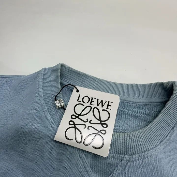 Loewe Loewe Classic Logo Embroidered Crewneck Sweatshirt Size US S / EU 44-46 / 1 - 6 Thumbnail