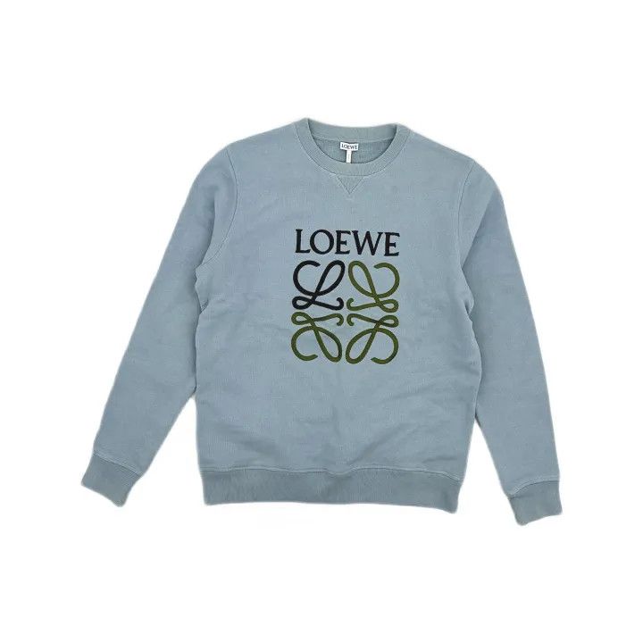 Loewe Loewe Classic Logo Embroidered Crewneck Sweatshirt Size US S / EU 44-46 / 1 - 2 Thumbnail