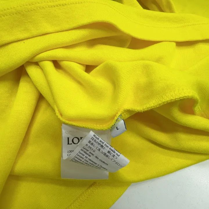 Loewe Loewe SS23 Yellow Graphic Short Sleeve T-Shirt Size US L / EU 52-54 / 3 - 5 Thumbnail