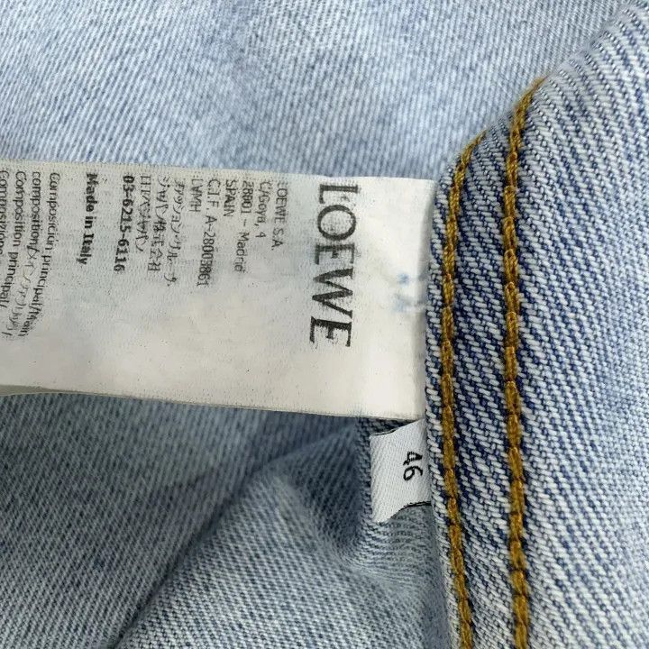 Loewe Loewe SS23 Casual Blue Denim Jacket Size US L / EU 52-54 / 3 - 4 Thumbnail