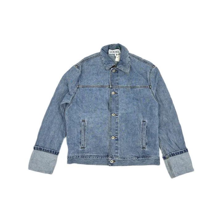 Loewe Loewe SS23 Casual Blue Denim Jacket Size US L / EU 52-54 / 3 - 2 Thumbnail